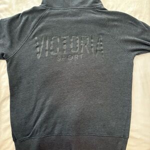 Victoria Sport Charcoal grey zip up Hoodie